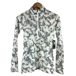 Outdoor Research NWT Alpine Onset Half Zip Jacket Size XS Snow Camo Thumbholes